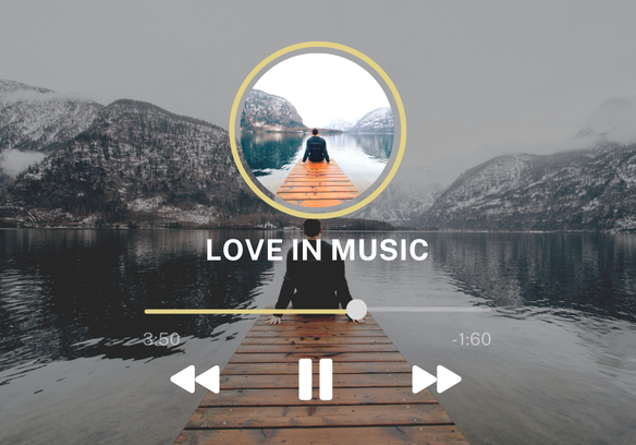 A man sitting on the dock listening to song